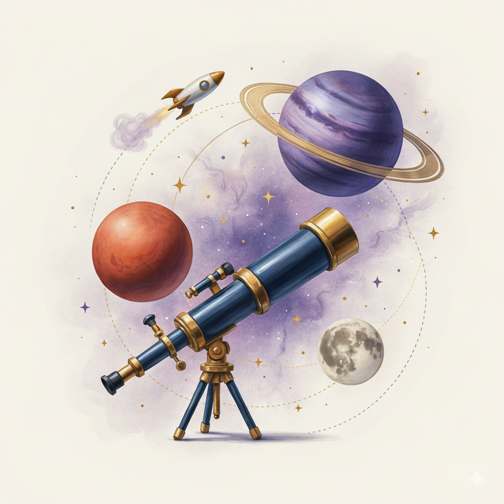 Astronomi ve Uzay Bilimleri uygulamalı günlük plan